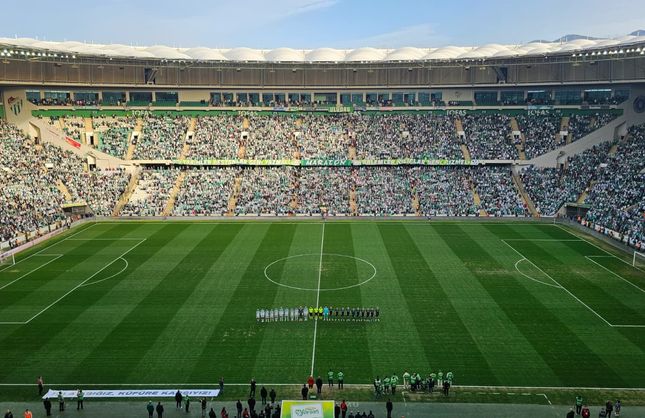 Bursaspor'un stadında kapsamlı değişiklik