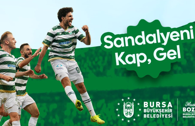 Bursaspor maçı için Bursa’da dev ekran kurulacak