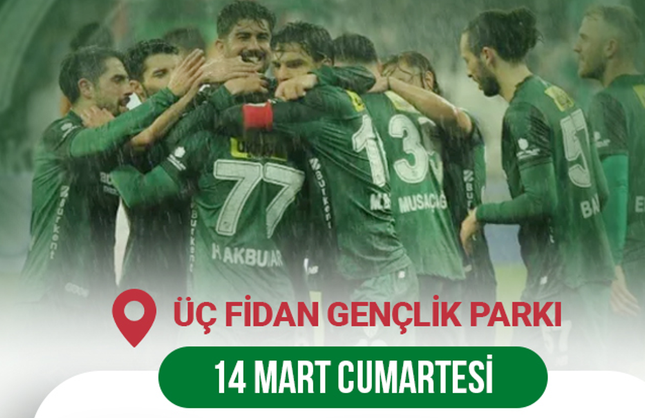 Bursaspor maçı Nilüfer’de dev ekranda izlenecek