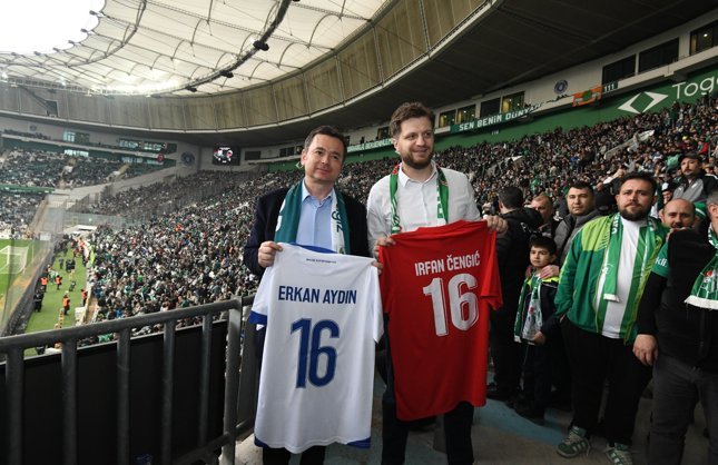 Bursaspor sevdası sınırların ötesine taşındı