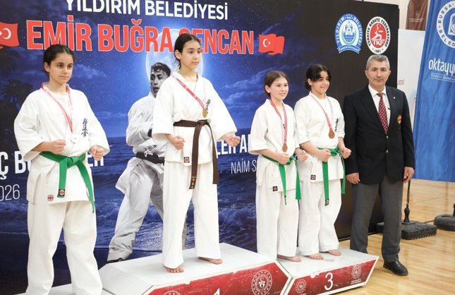 Yıldırım’da Karate fırtınası: Tam 65 madalya!