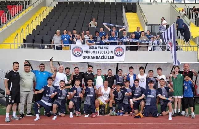 Bursa Orhangazi FK Türkiye Şampiyonu