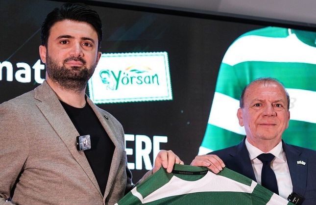 Bursaspo'un forma göğüs sponsoru YÖRSAN