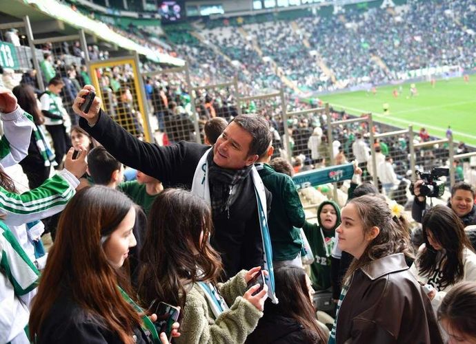 Osmangazili çocuklar Bursaspor coşkusunu yaşadı