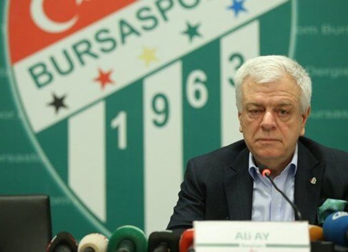 Bursaspor borç yükünden kurtuldu: Ali Ay 700 milyon TL'den vazgeçti!