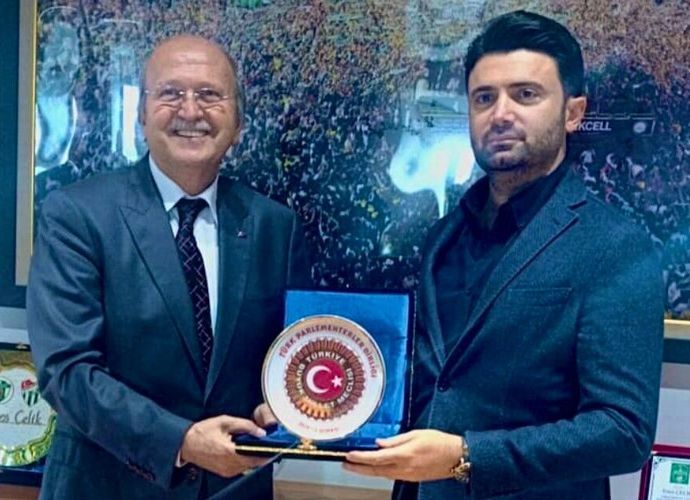 Eski milletvekillerinden Enes Çelik'e Özlüce'de ziyaret