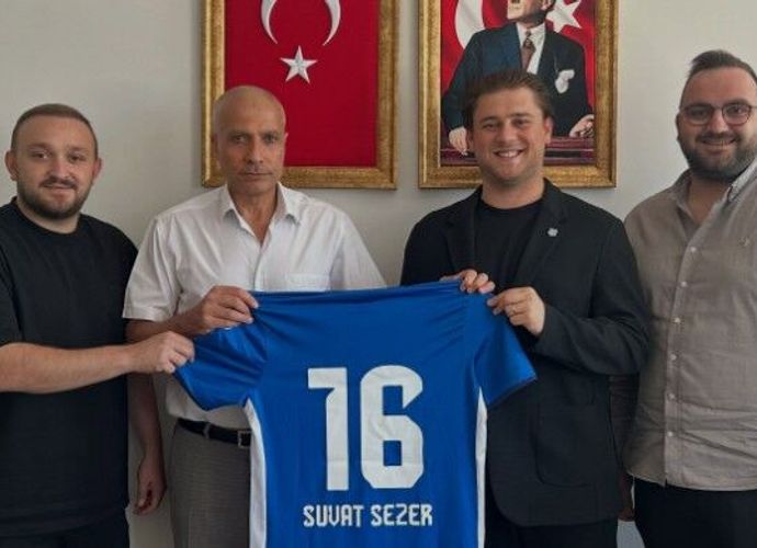 Bursa Yıldırım FK’dan İl Emniyet Müdür Yardımcısı Suvat Sezer’e ziyaret