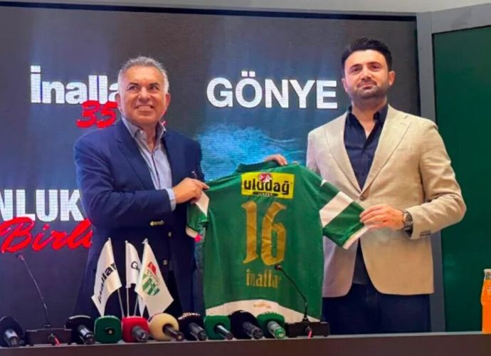 Bursaspor'un ulaşım sponsoru İnallar Otomotiv oldu