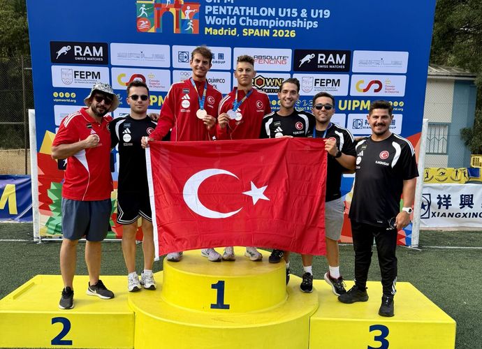 Modern Pentatlon Dünya Şampiyonası'nda Bursa'ya bronz madalya