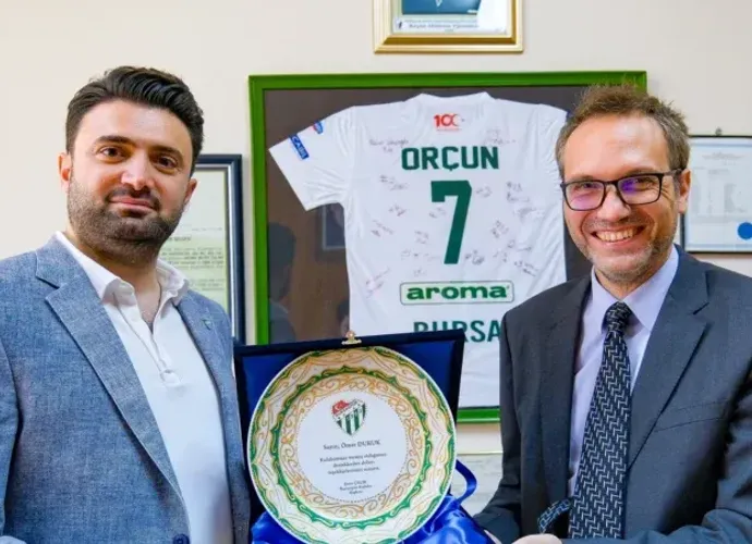 Bursaspor'a Aroma'dan 10 milyon TL'lik dev destek