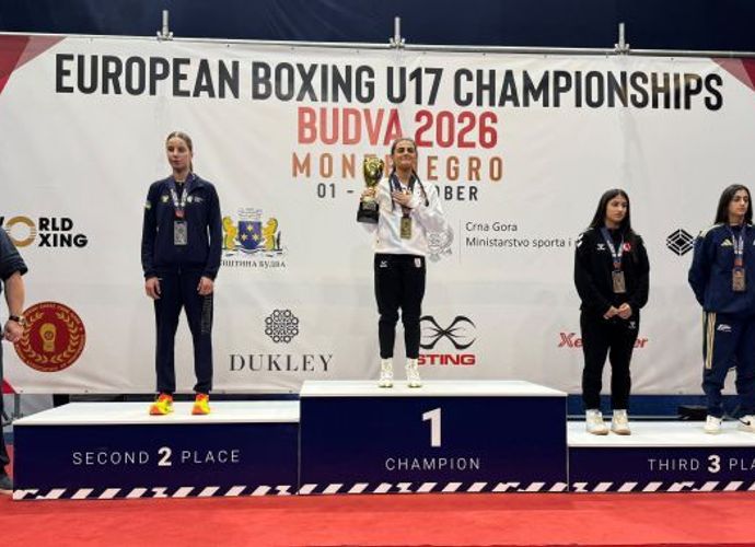 Bursa’nın genç boksörü Avrupa üçüncüsü oldu