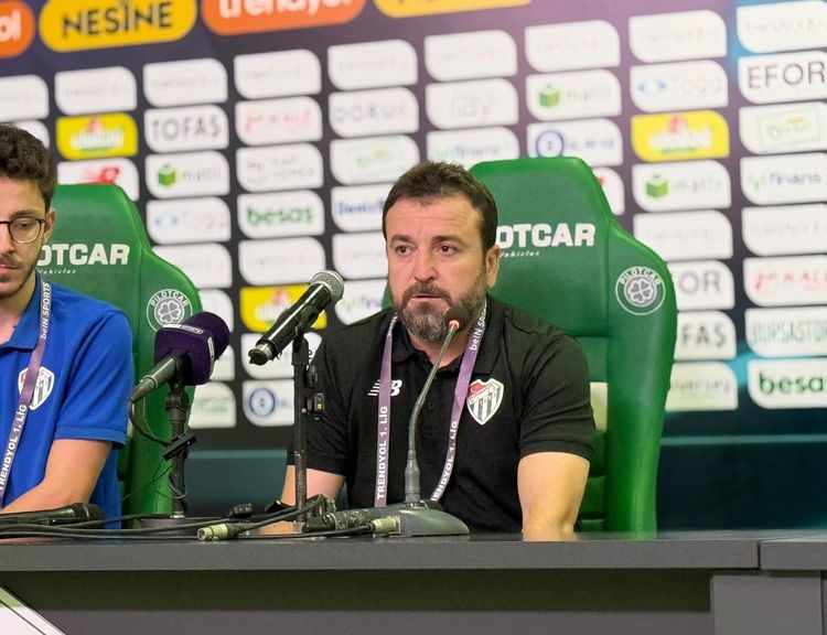 Bursaspor’da Fatih Şen’den taraftara özür
