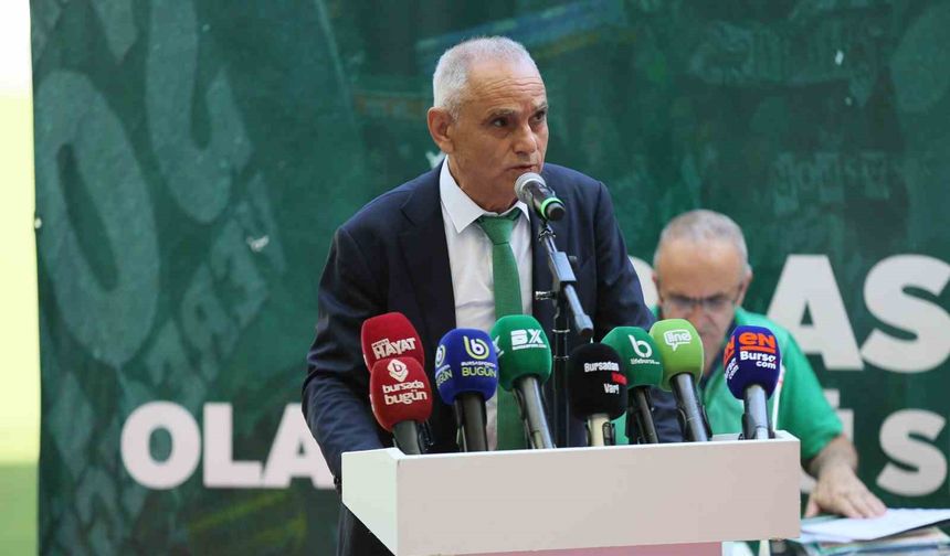 Bursaspor Başkanı Recep Günay istifa etti!