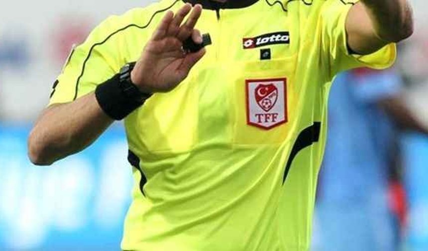 Bursaspor'un şampiyonluk maçına İstanbul bölgesi hakemi