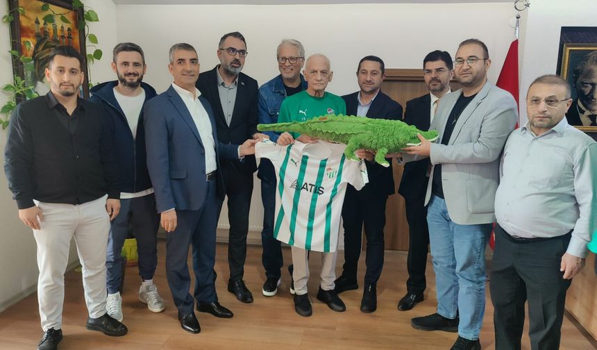 Bursaspor'dan Haluk Erdem'e ziyaret