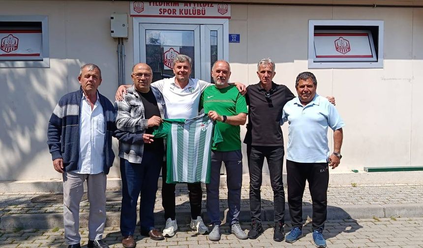 Bursaspor altyapısından Yıldırım Ayyıldız’a ziyaret