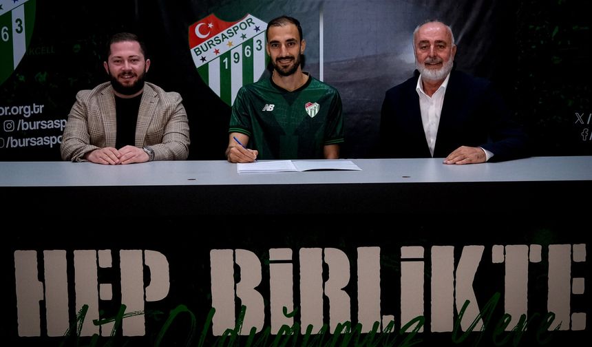 Alperen Babacan Bursaspor’a imzayı attı