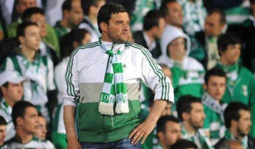 Bursaspor tribünleri TRT Spor ekranlarında