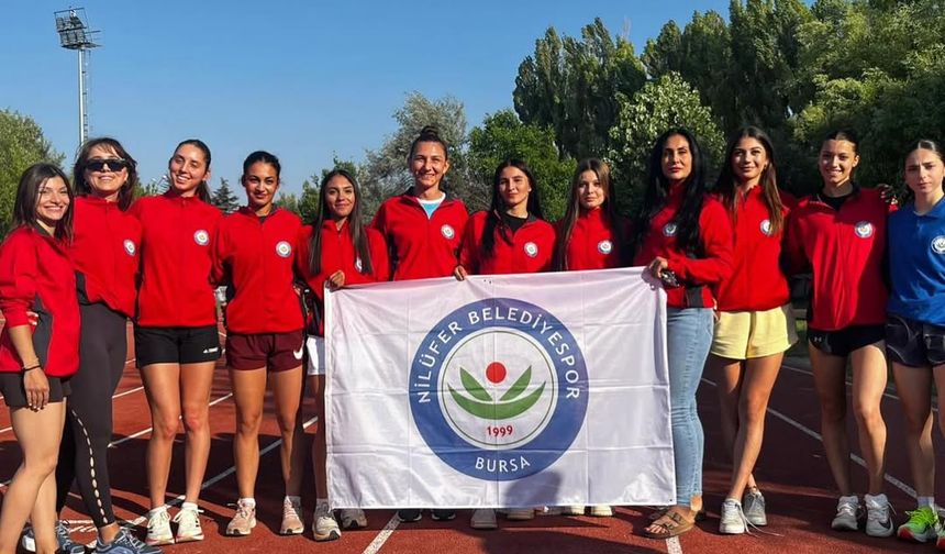 Nilüfer Belediyespor atletizmde Süper Lig’e yükseldi