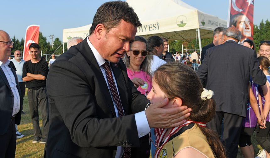 Osmangazi’de kız çocukları için Mini Voleybol Şenliği
