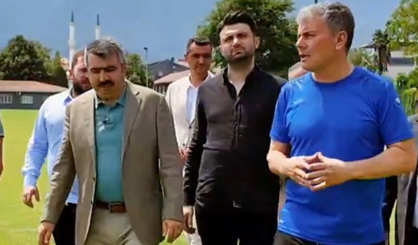 Oktay Yılmaz ve Enes Çelik’ten Vakıfköy tesislerine yenileme müjdesi