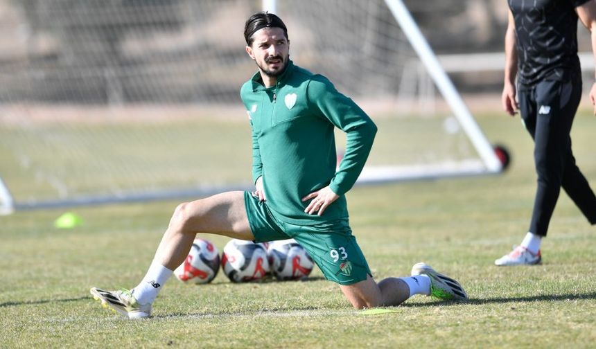 Bursaspor son antrenmanını Aksaray’da tamamladı