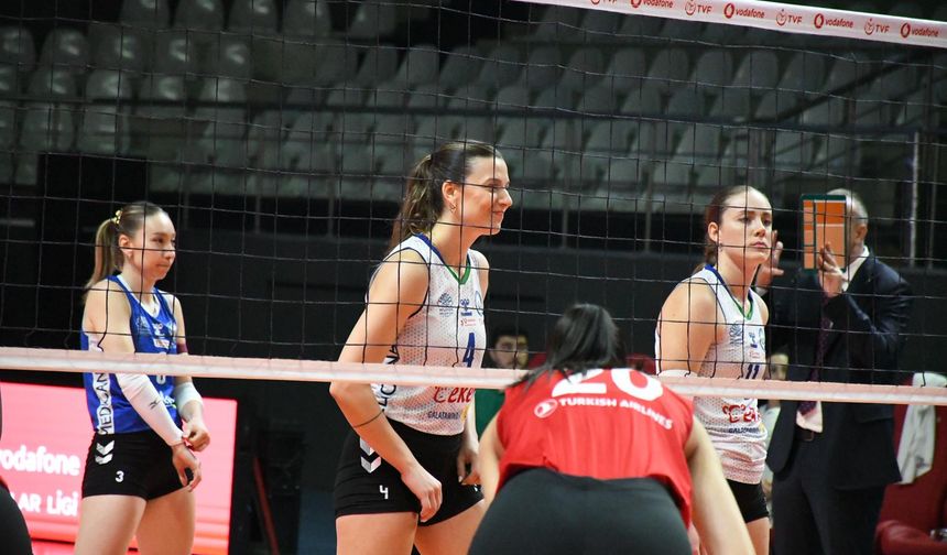 Nilüfer Belediyespor Eker, THY deplasmanından 1 puanla döndü
