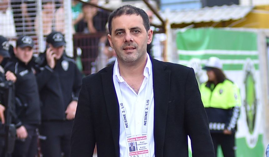Kani Ademoğlu: “En temiz kulüp İnegölspor’dur”