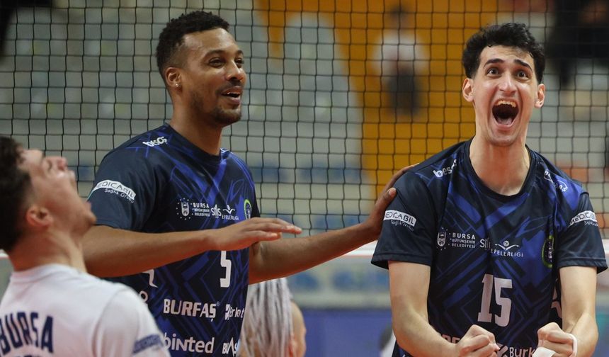 Bursa Büyükşehir Belediyespor sahasında net galibiyet