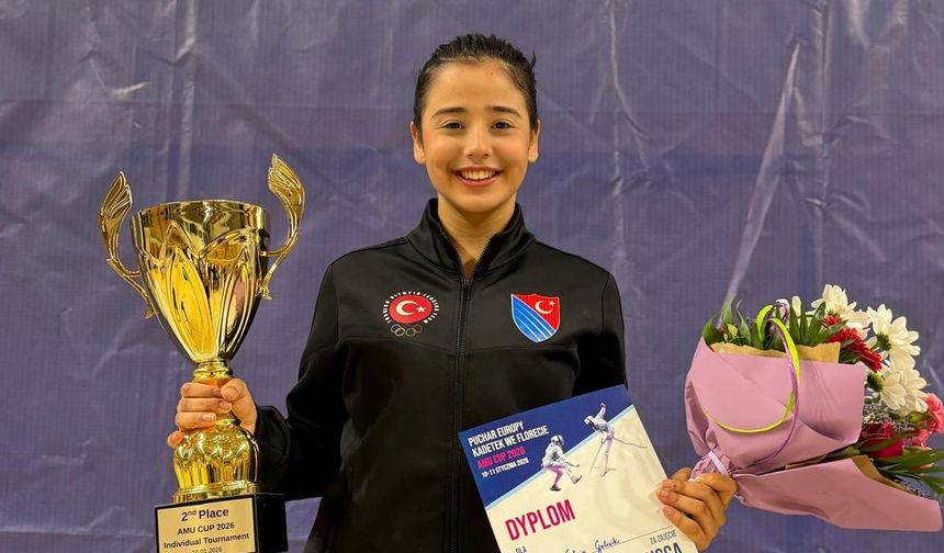 Elvin Günışık Avrupa’da gümüş madalya kazandı