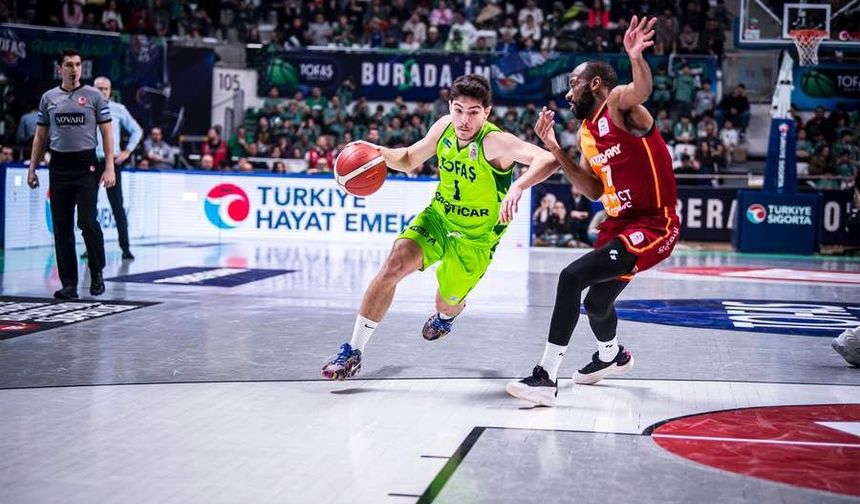 TOFAŞ evinde Galatasaray’a mağlup oldu
