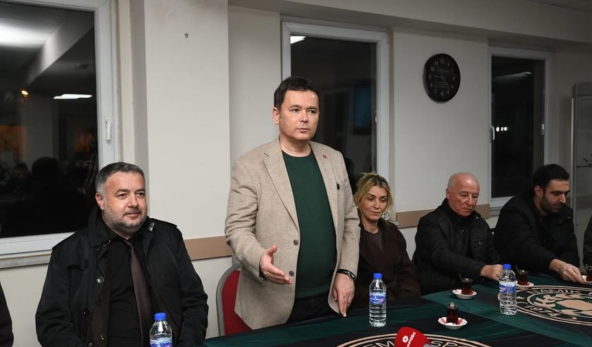 Erkan Aydın’dan Namık Kemal Spor Kulübü’ne ziyaret