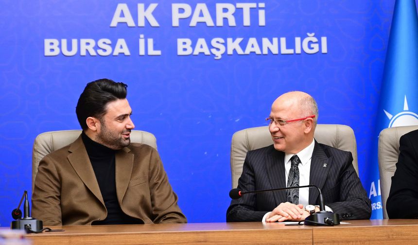 AK Parti Bursa İl Başkanlığında Bursaspor buluşması