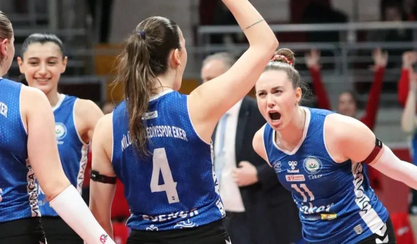 Nilüfer Belediyespor tie-break setinde kazandı