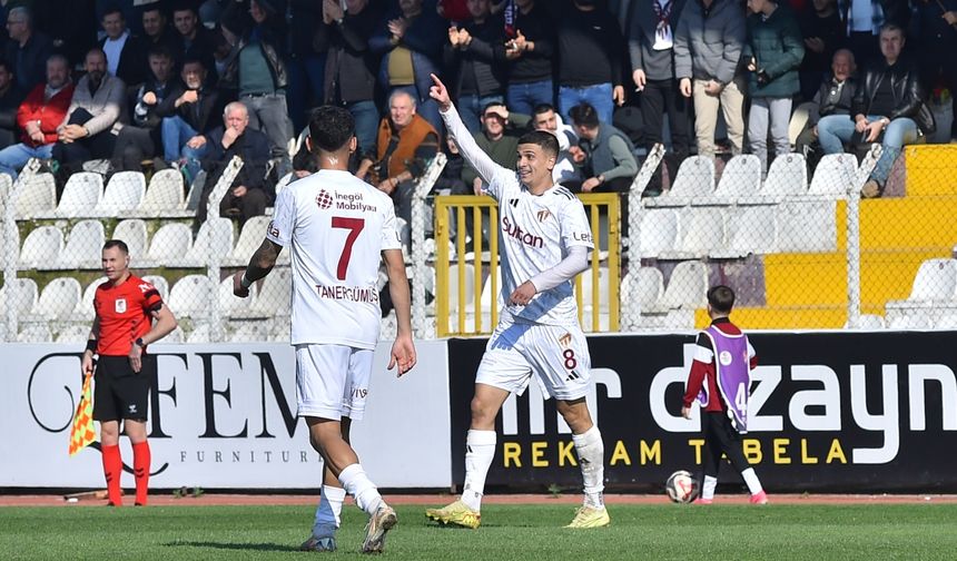 İnegölspor iki kez yakaladı sahadan beraberlikle ayrıldı