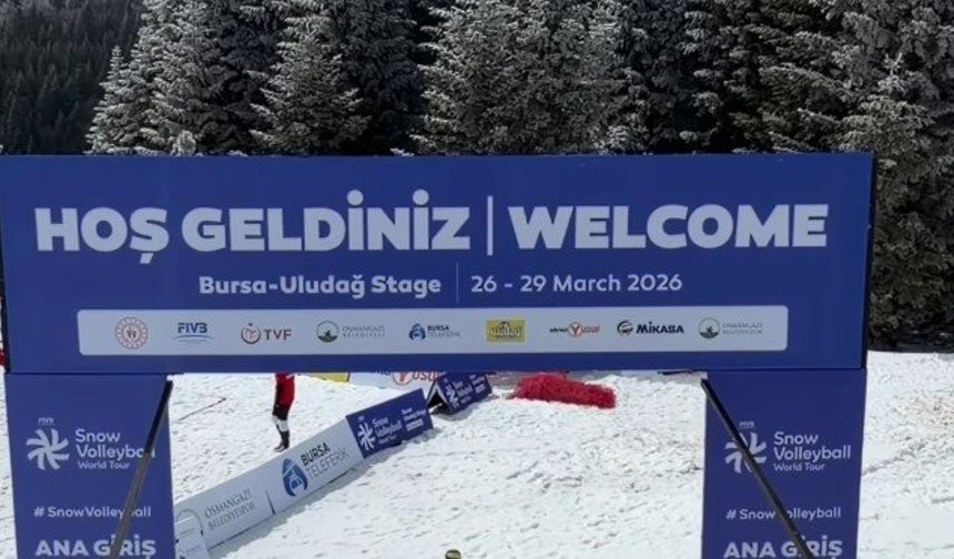 Uludağ’da kar voleybolu heyecanı TRT Spor’da