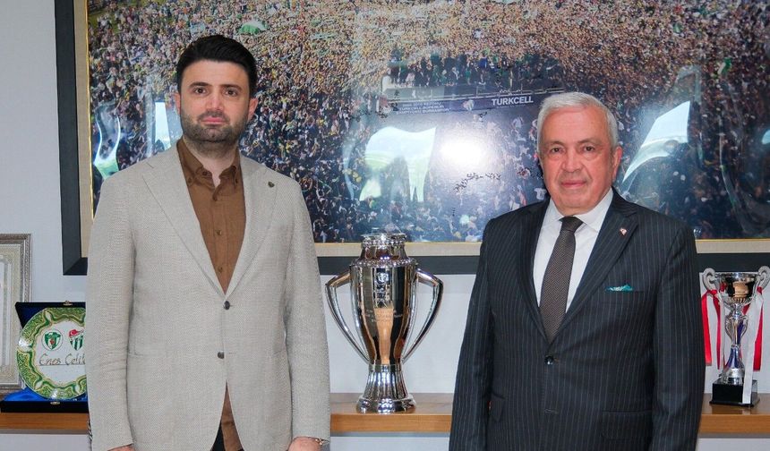 Nilüfer Belediye Başkanı Şadi Özdemir’den Bursaspor’a ziyaret
