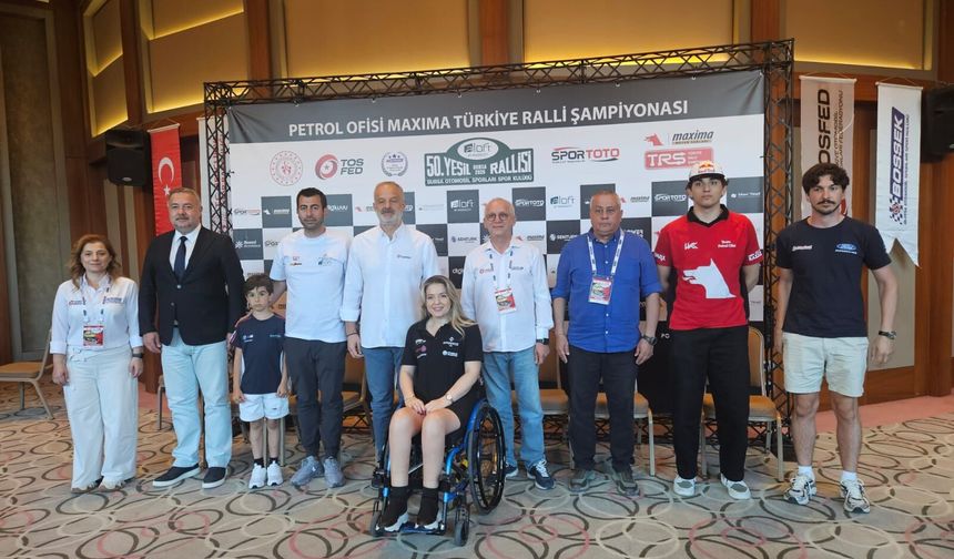 50. Yeşil Bursa Rallisi için geri sayım başladı