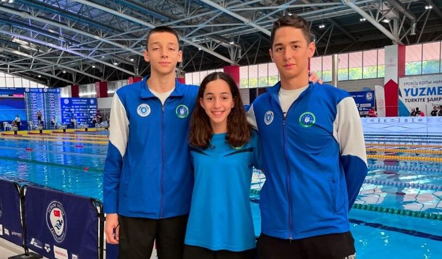Bursalı sporcu Kaan Koçuk yüzmede Türkiye şampiyonu oldu