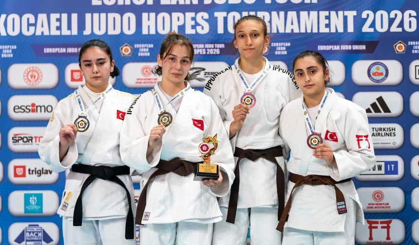 Milli judoculardan Avrupa çıkarması: Osmangazi’nin yıldızları tatamiyi salladı!