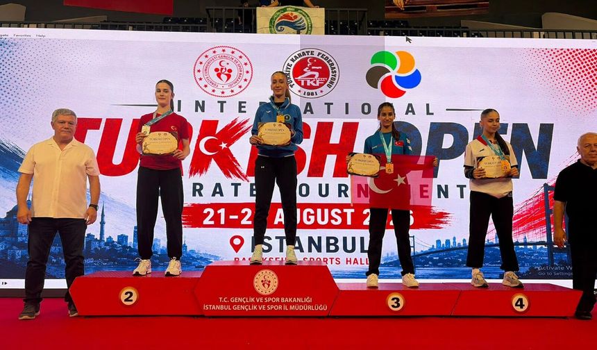 Turkish Open'da altın madalya Bursa'ya geldi