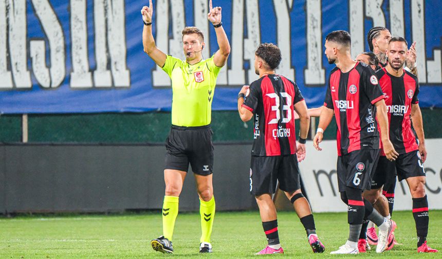 Bursaspor'u yakan hakem Gürcan Hasova'ya Süper Lig'de maç verildi