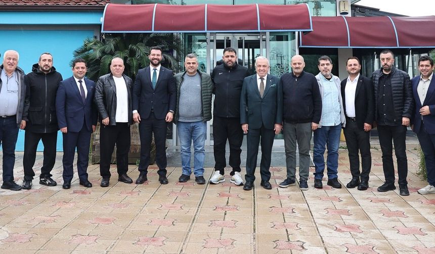 Şadi Özdemir Bursaspor tribün liderleriyle buluştu