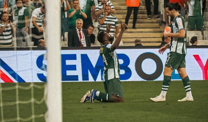 Bursaspor'da Kelechi Iheanacho boş geçmiyor