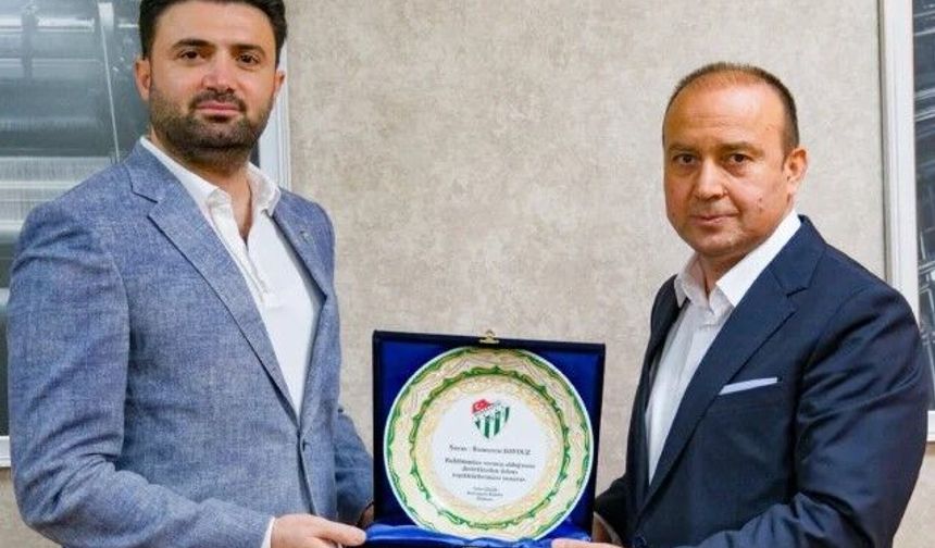Bursaspor'a Karesi Tekstil'den 5 milyon TL'lik destek