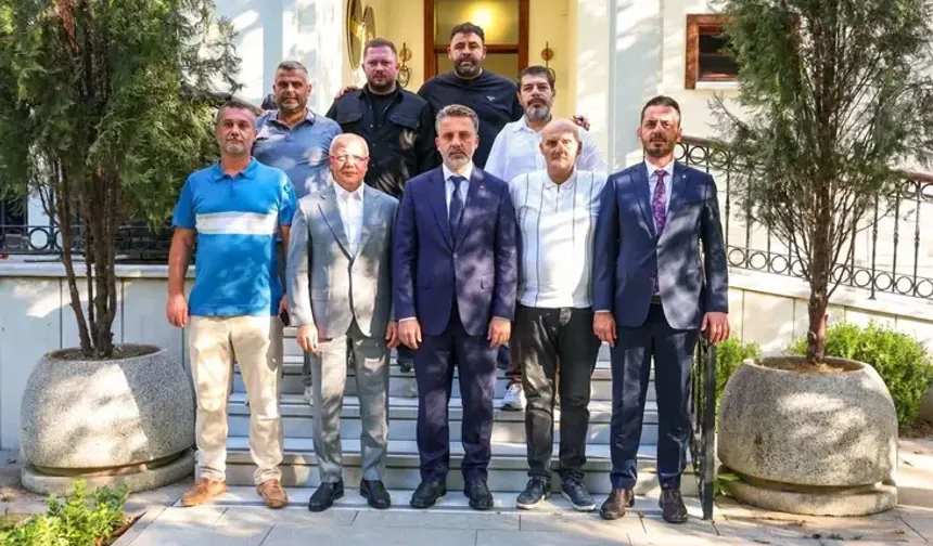 Bursaspor taraftar grubu Teksas'tan Şahin Biba'ya ziyaret