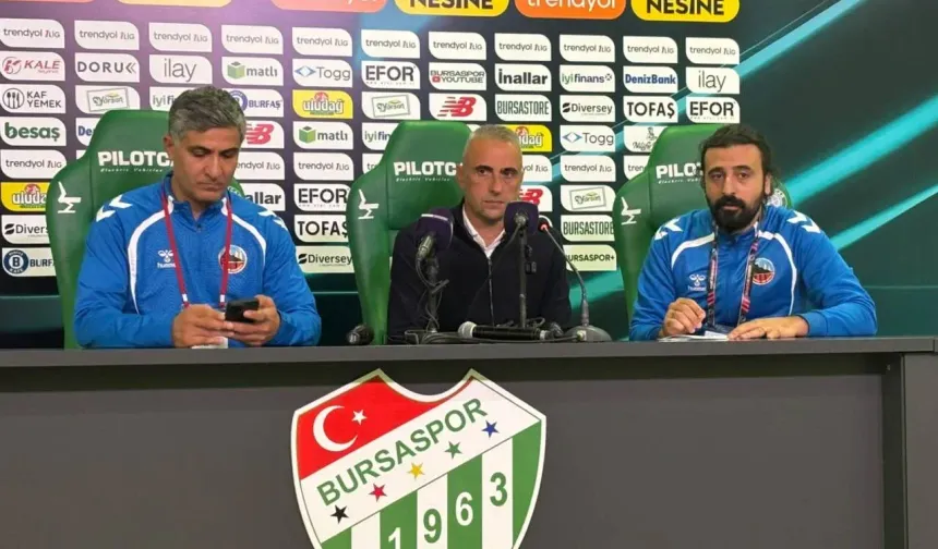 Ivaylo Petev'den Bursaspor maçı sonrası net açıklamalar