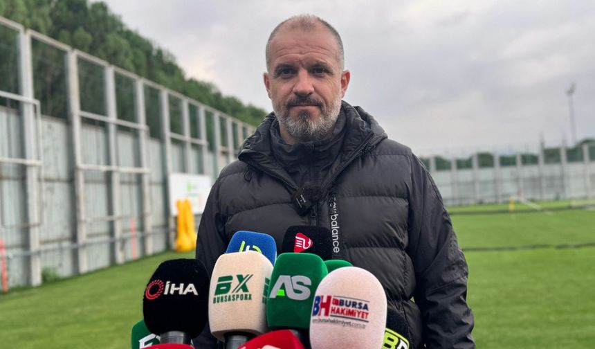 Bursaspor Teknik Direktörü Mustafa Er: "Her anlamda hazırız"