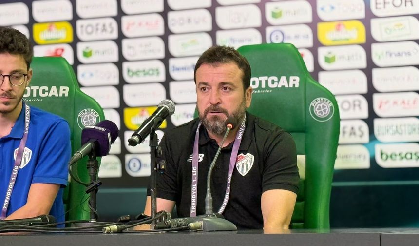 Bursaspor'da mağlubiyet sonrası açıklama: Özür dileriz!